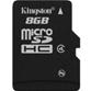 KINGSTON 8GB MICRO SD  HC CARD CLASS 4