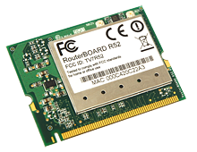 RouterBoard R52 miniPCI card for 802.11a/b/g networking